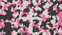 (1515) Pink Camouflage wrapping vinyl.